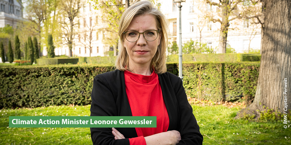 Climate Protection Minister Leonore Gewessler
