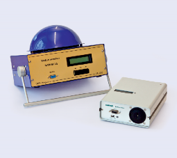 Photo of an active meter.